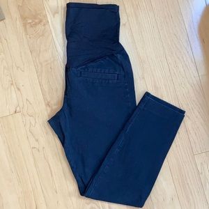Maternity Full Panel Skinny Pants with Bi-Stretch
